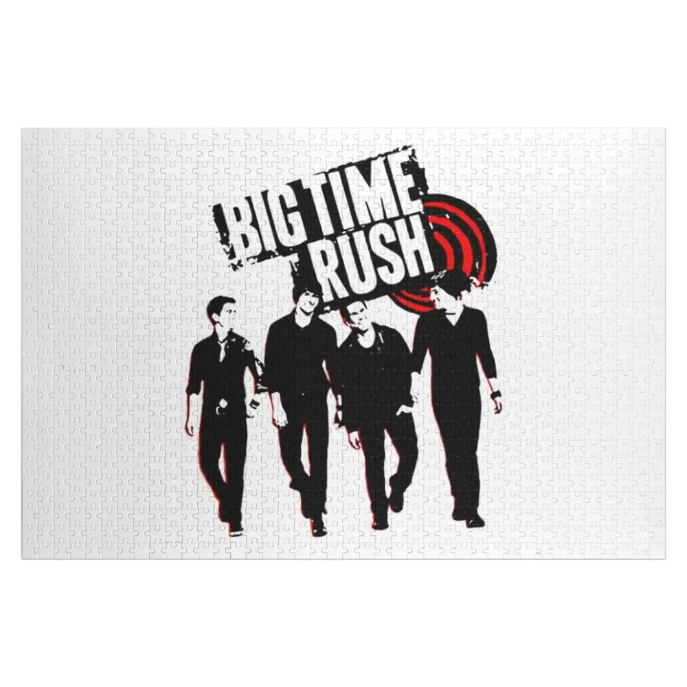 Big Time Rush Band Jigsaw Puzzle Works Of Art Game Children Wood Name Puzzle