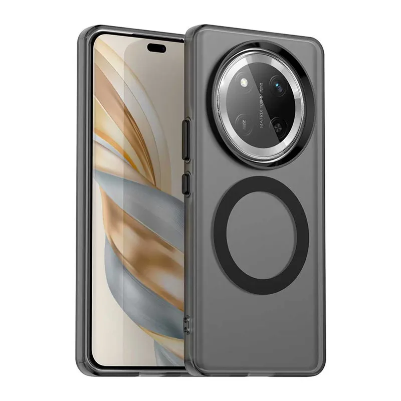 Magnetic Matte Bumper Shield Protective Phone Case