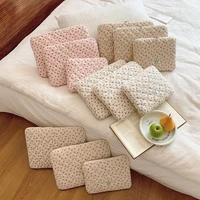 Flower Pattern Laptop Sleeve Case Bags Portable Computer Cover Bag Tablet Pouch for Macbook Air Pro 11 13 14 15 Inch Cover - Image 3