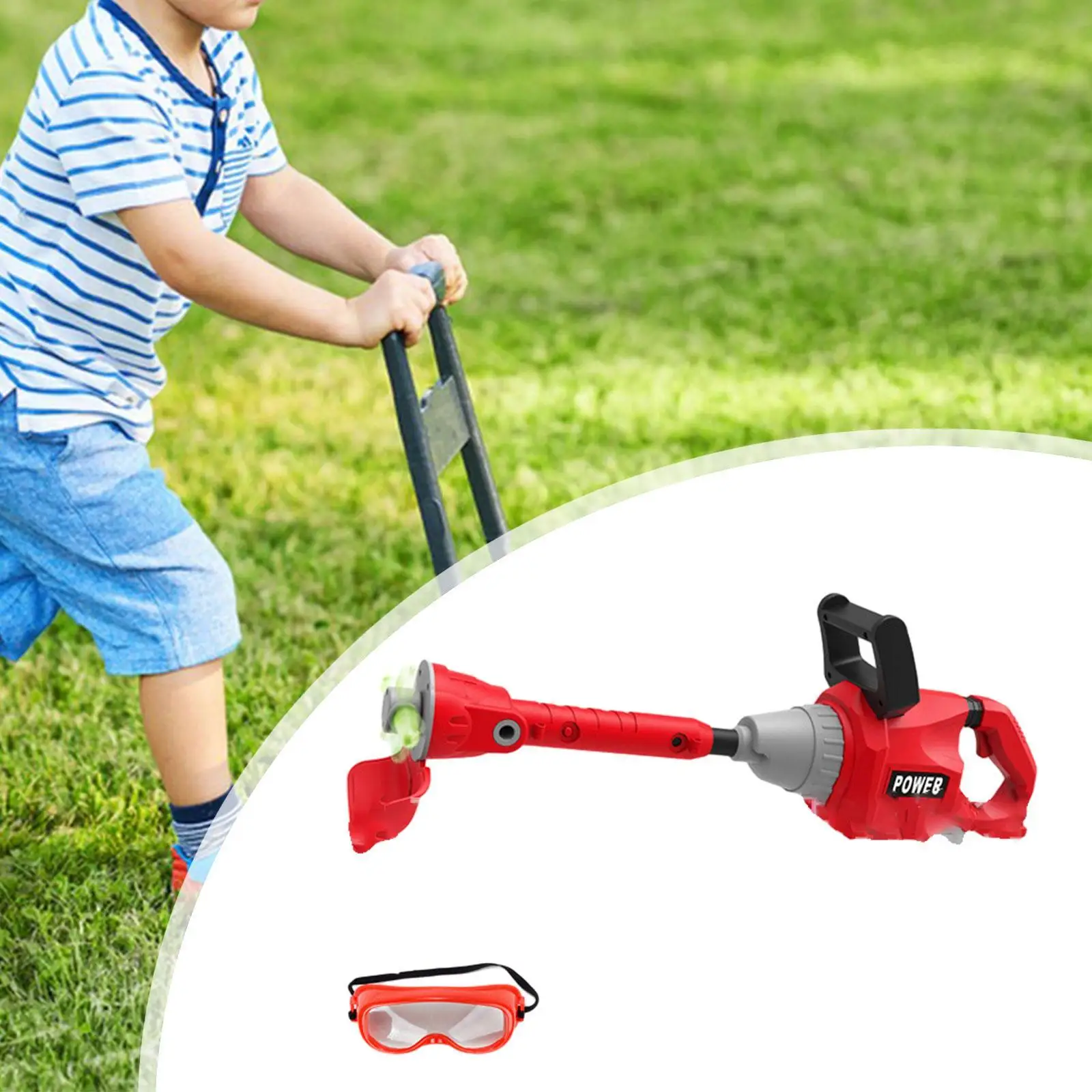 Lawn Trimmer Line Toy,Kids Grass Trimmer Toy,Toy Tool Grass Trimmer,Kids