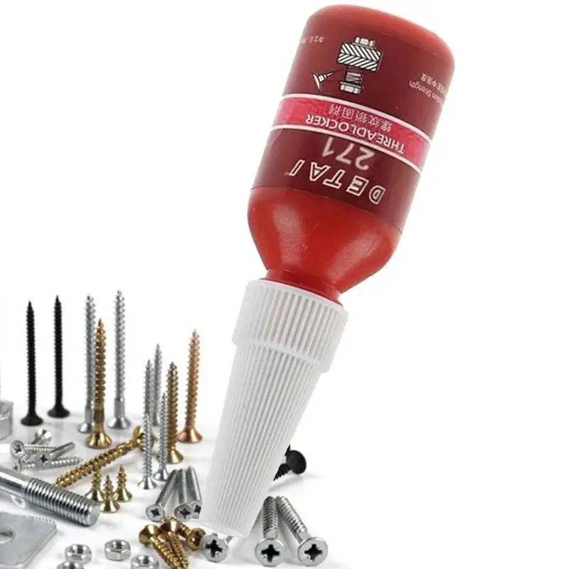 

Red Threadlocker 10g Anaerobic Threadlocker Gel Heavy Duty High Strength Gap Sealants Leak-proof Screw Glue Repair Curing