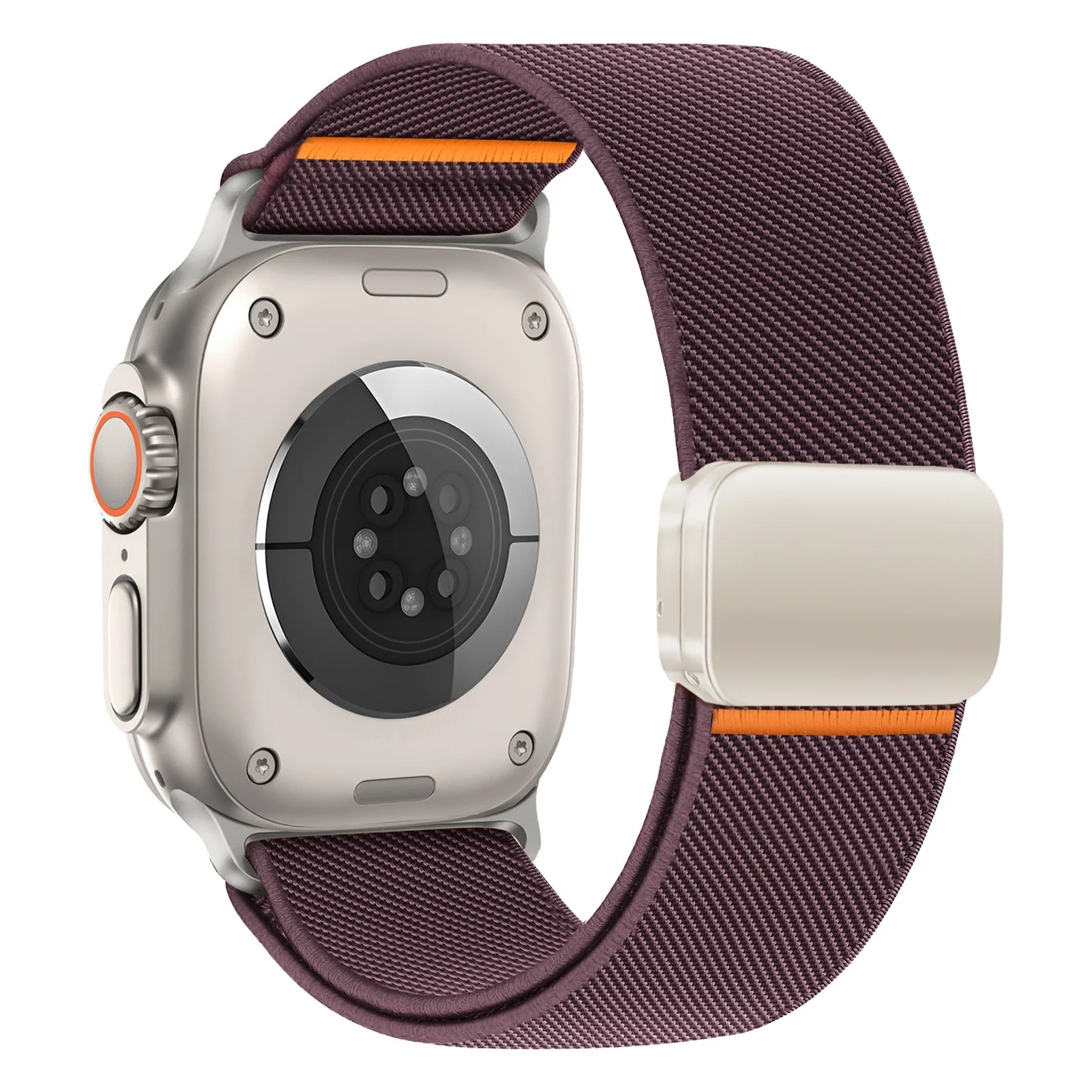 Breathable Nylon Loop Strap for Smartwatch - Adjustable & Comfortable Wristband