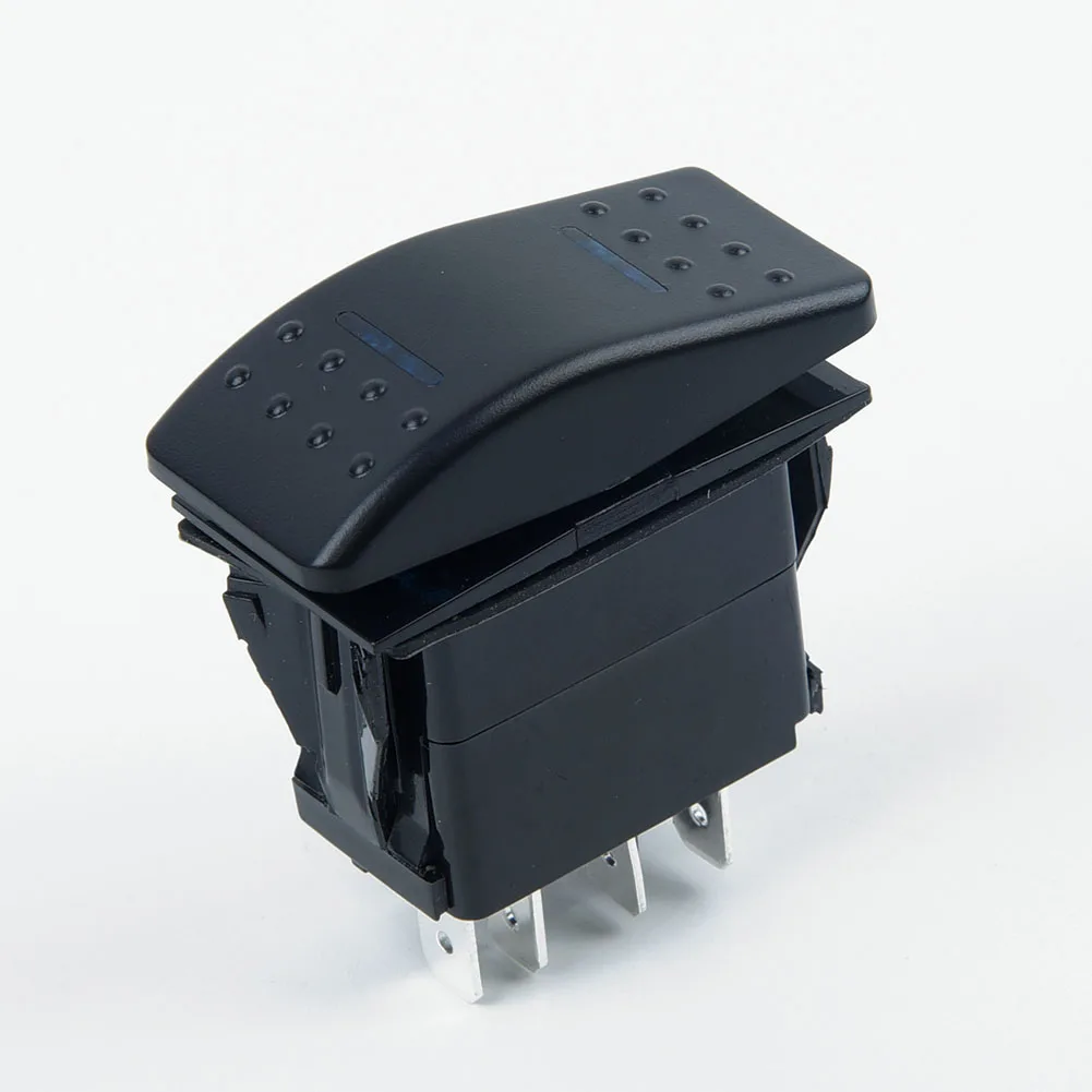 

7Pin DPDT ON-OFF-ON 2 светодиодный Rocker Switch, универсальный 12/24 в для автомобилей, грузовиков, лодок, мотоциклов, автомобилей, внедорожников