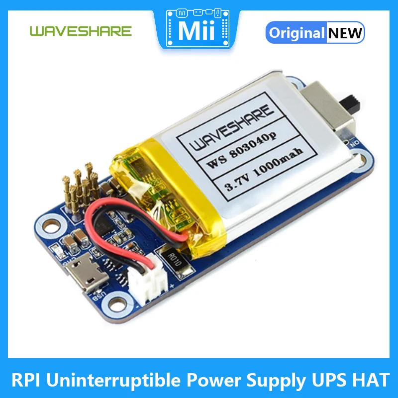 RPI-Uninterruptible-Power-Supply-For-Pi-Zero-UPS-HAT-For-Raspberry-Pi ...