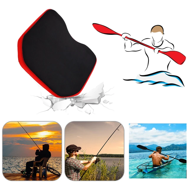 Kayak Seat Pads Thickened Canoe Fishing Boat Comfortable Seat Padded  Cushion Thickened Cushion Chair Elastic Mat For Kayak