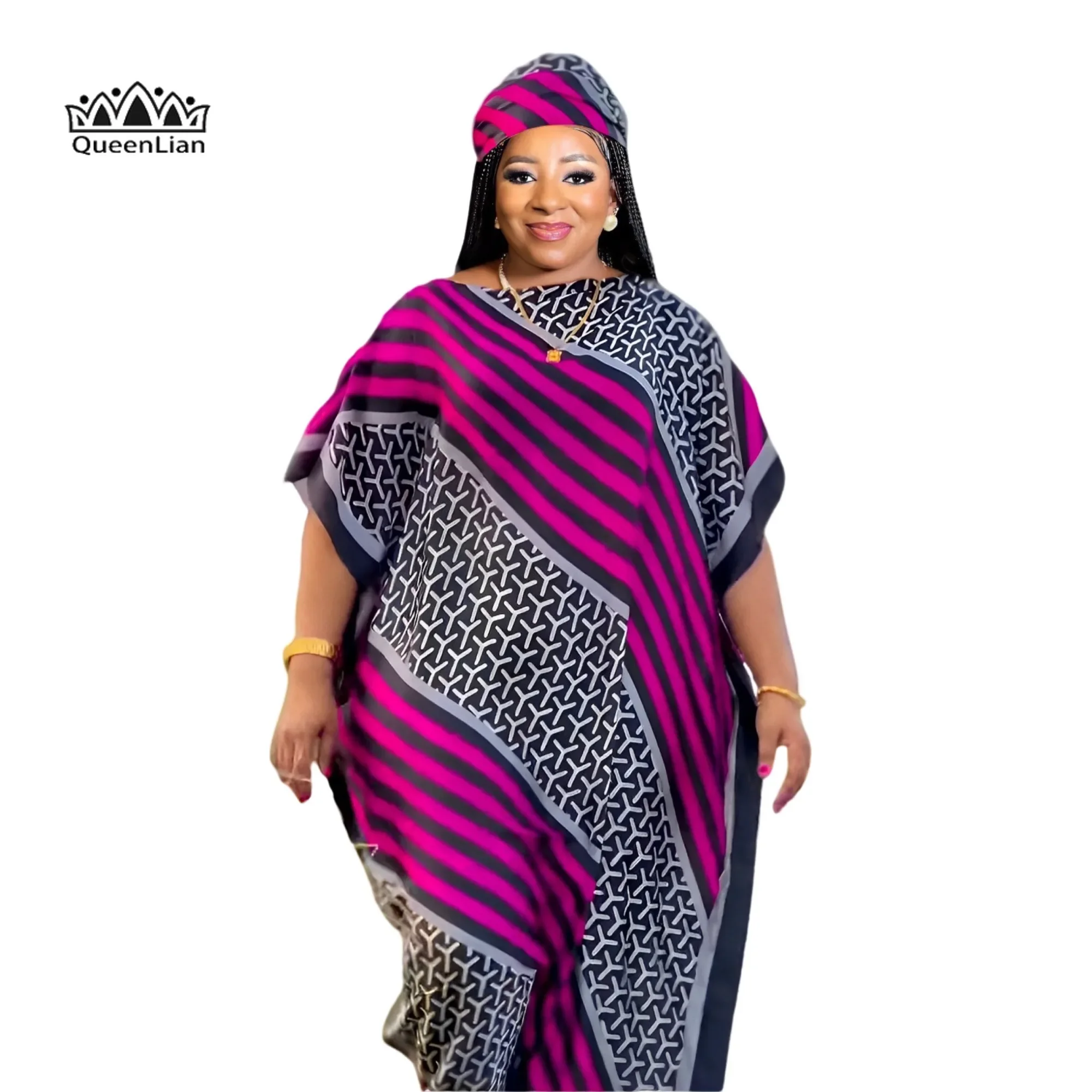 ���ο� ��Ÿ�� �м� Ư�� ������ī ���� �Ƿ� �ι��� Dashiki Abaya ��ī�� ������ �� �巹���� ���� ũ�� �μ� ������