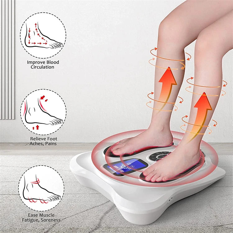 Appareil de massage des pieds vibrant à circulation électrique infrarouge |Diversi