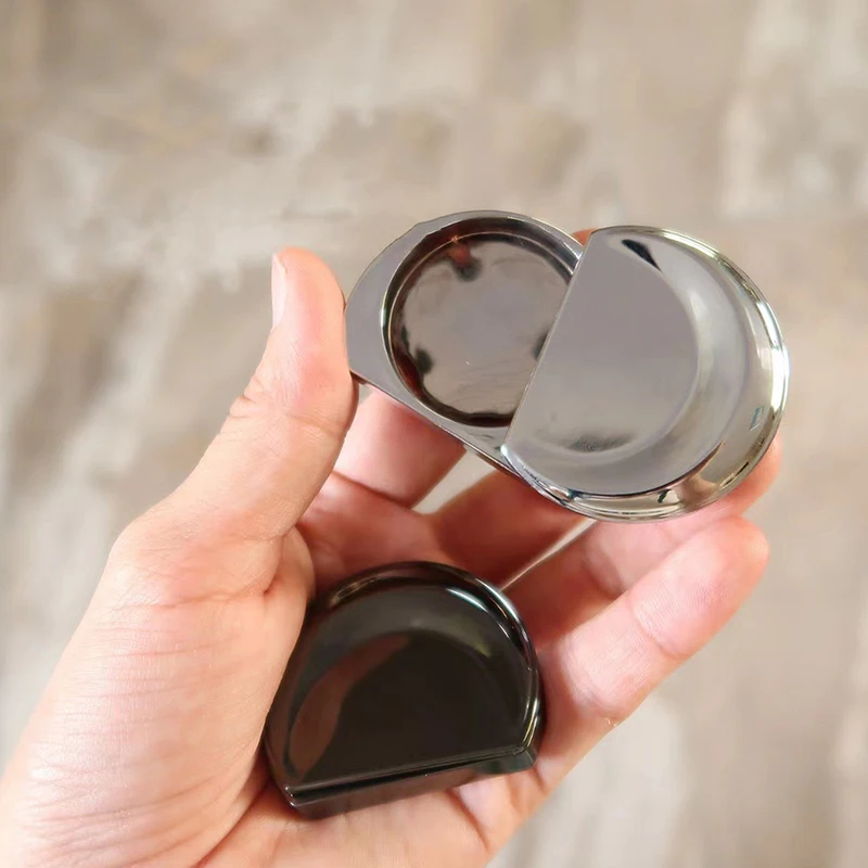 공예품용 휴대용 금속 빈 상자, DIY 립밤 및 고체 향수 슬라이드 탑 주석 용기, 1 개