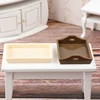 1/12 Dollhouse Fruit Food Tray Toys Dolls Houde Simulation Tray Model Dollhouse Mini Decorations Accessories 5