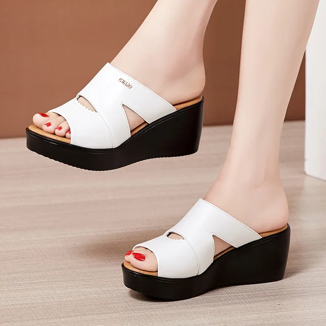 Wedge Heel Flat Women's Sandals