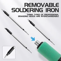 LF USB Soldering iron 8W 3-levels Adjust temperature Li battery charge soldering iron Welding Set DIY Home Repair solder set - Image 3