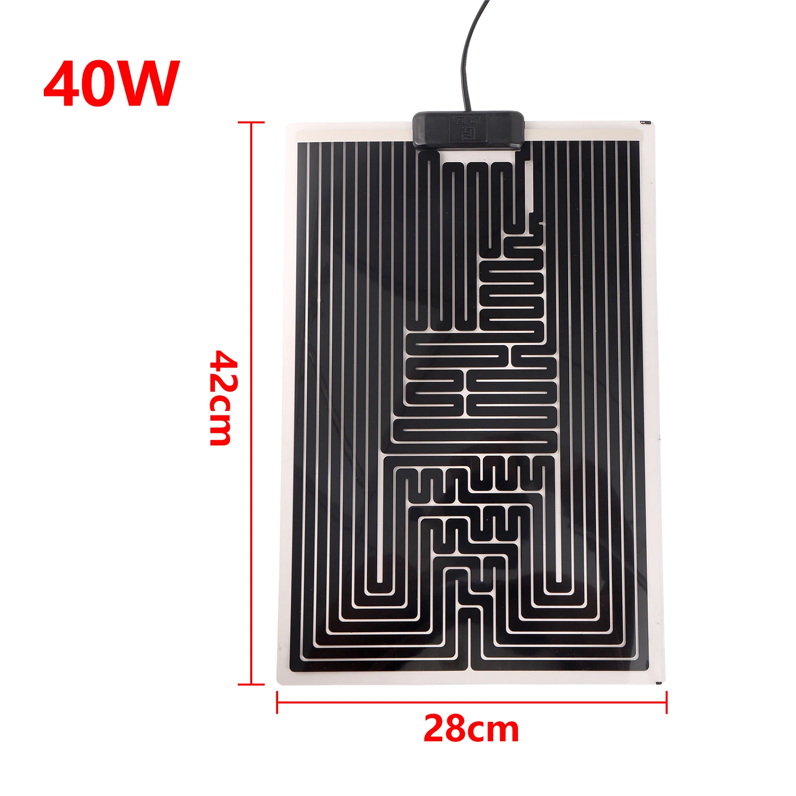 40W 42x28cm