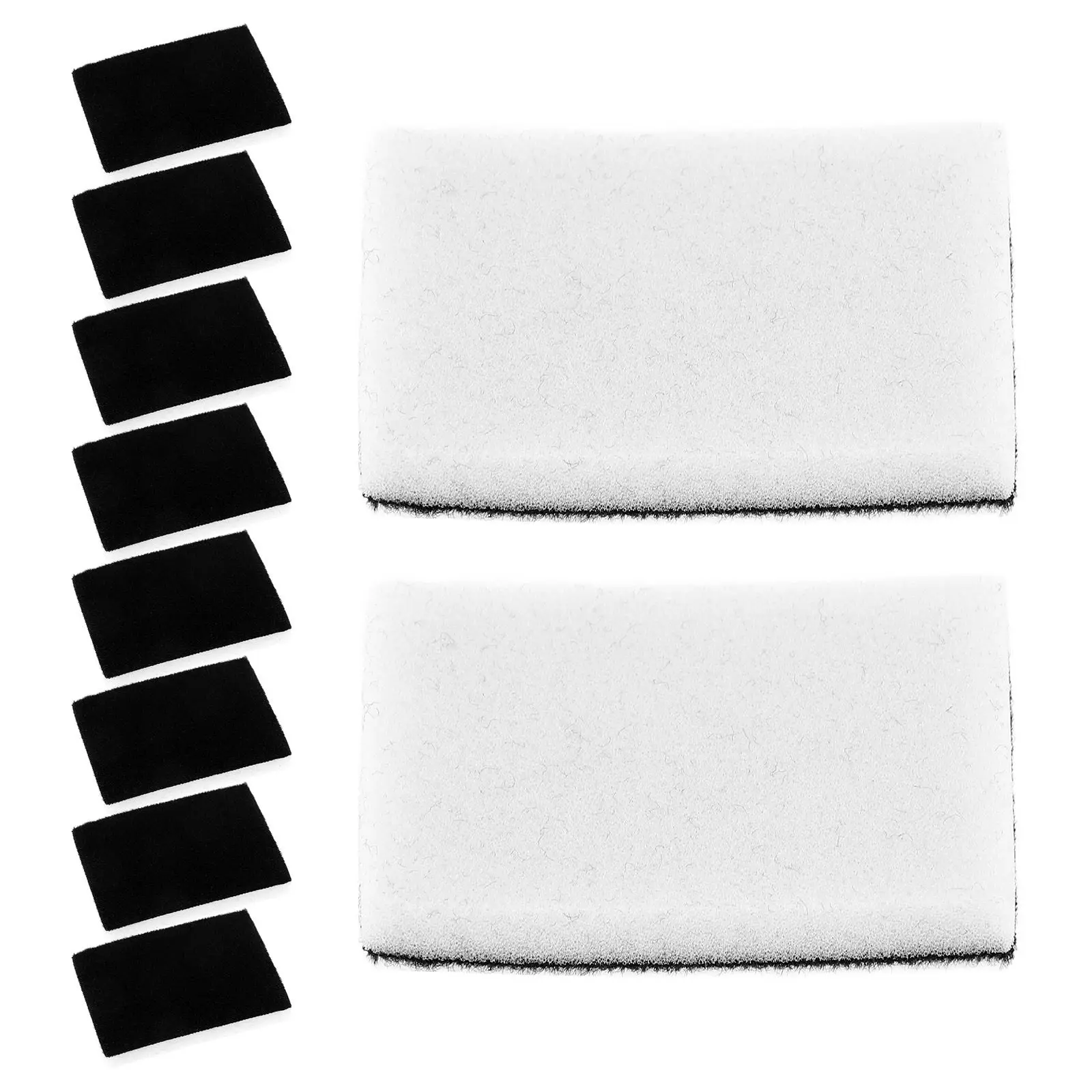 10Pcs 미니 블렌딩 폼 패드 잉크 어플리케이터 도구용 사각형 디자인 간편한 부착 공예 프로젝트 DIY 스크랩북 용품