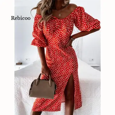 

Sexy Female Casual Dress Ladies Print Tube Top Split Dress Dresses For Women 2022 Fashion Office Autumn Bag Hip Dress Midi Dress
