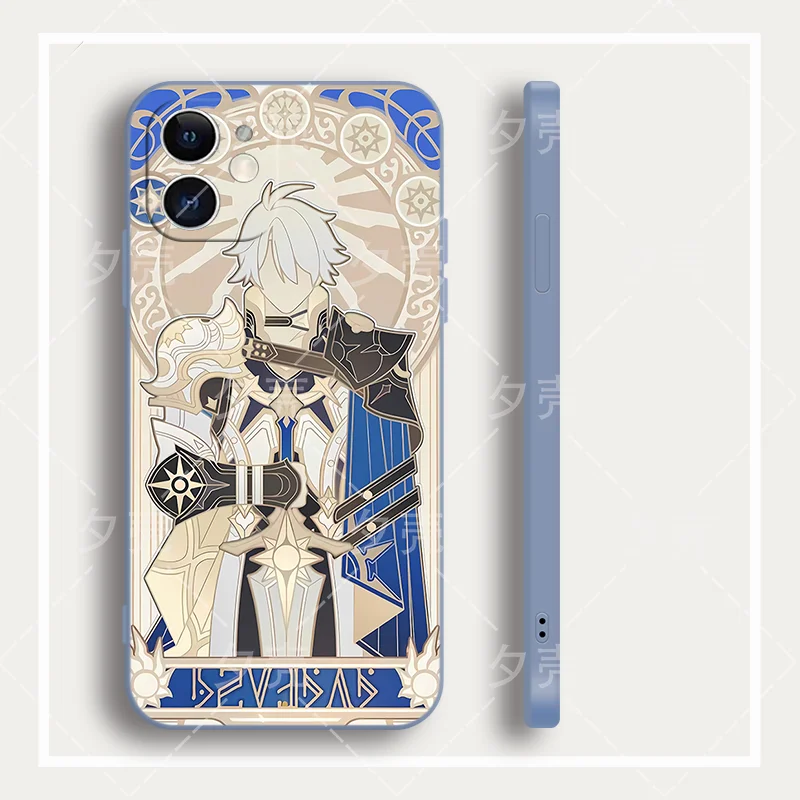 Elegant Phainon Castorice Cosplay Phone Case with Holder - Stylish Protective Gift