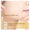 24K Gold Active Collagen Facial Serum Set Protein Thread Essence Hydrating Moisturizing Facial Firming Skin Care 3