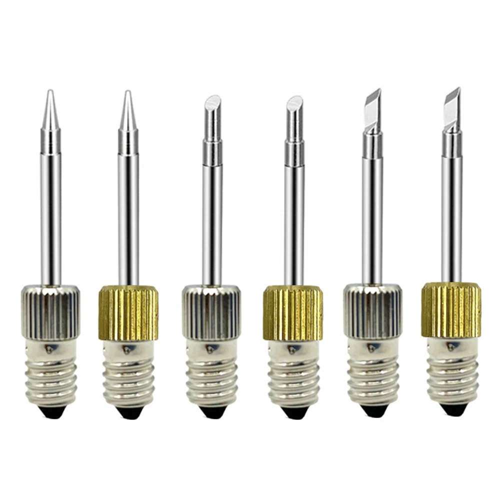 

3pc E10 Interface Soldering Iron Tips Welding Tips USB Soldering Tip Set B C K Type Welding Head Soldering Tools Branding Iron