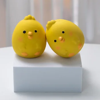 Squeaky Rubber Chicken Toy 1