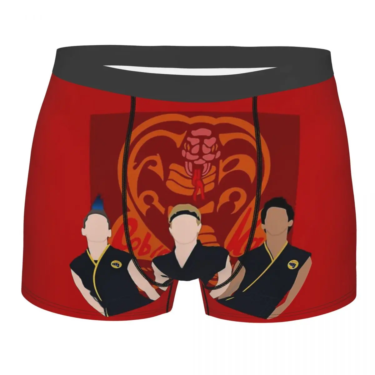 

Hawk Johnny Miguel Cobra Kai Underpants Cotton Panties Man Underwear Comfortable Shorts Boxer Briefs