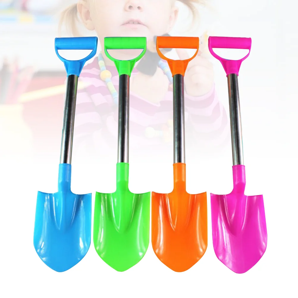 

4 Pcs Sand Toy Toys Kids Educational Beach Spade Kidcraft Playset Wood Digging Trimah palas