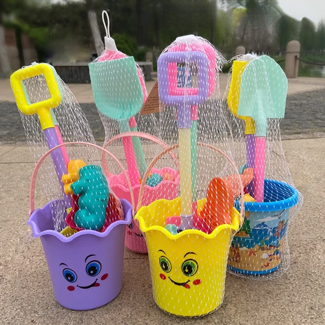 9pcs/set Beach Toys Kids Sand Molde Tools Set Summer Water Play Baby Funny Game Cute Animal Mold Soft Swimming Bath Toy Children 1