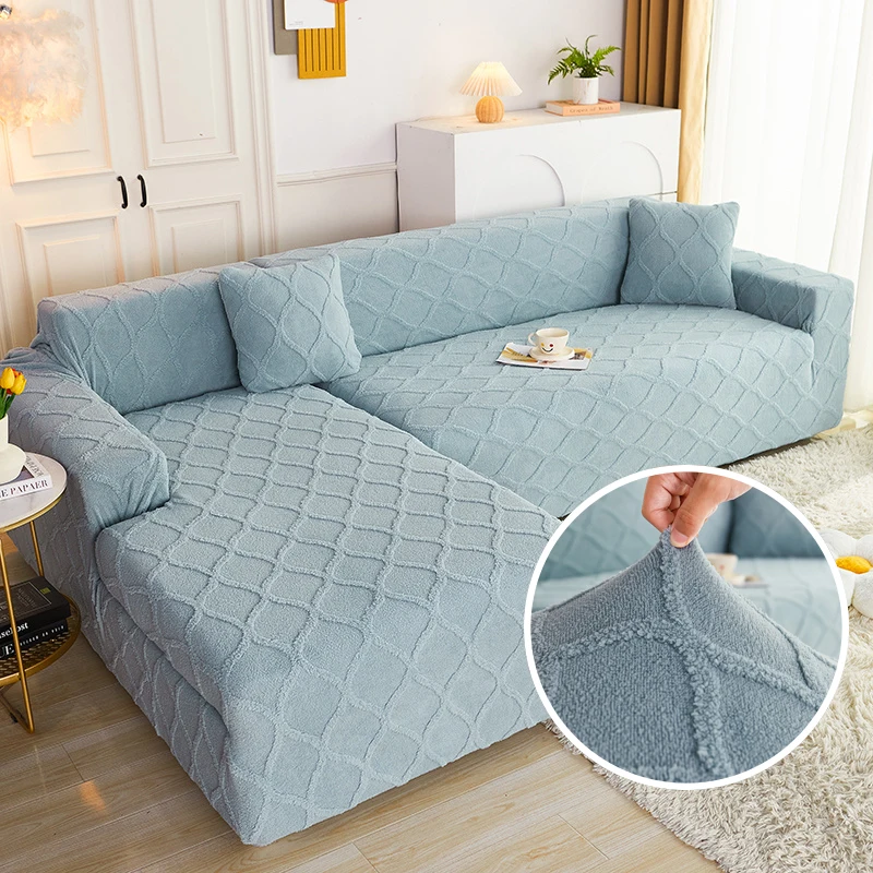 

Elastic Thick Sofa Cover for Living Room Stretch Jacquard Armchair Slipcovers 1/2/3 Seater Corner Couch Covers Home Decor