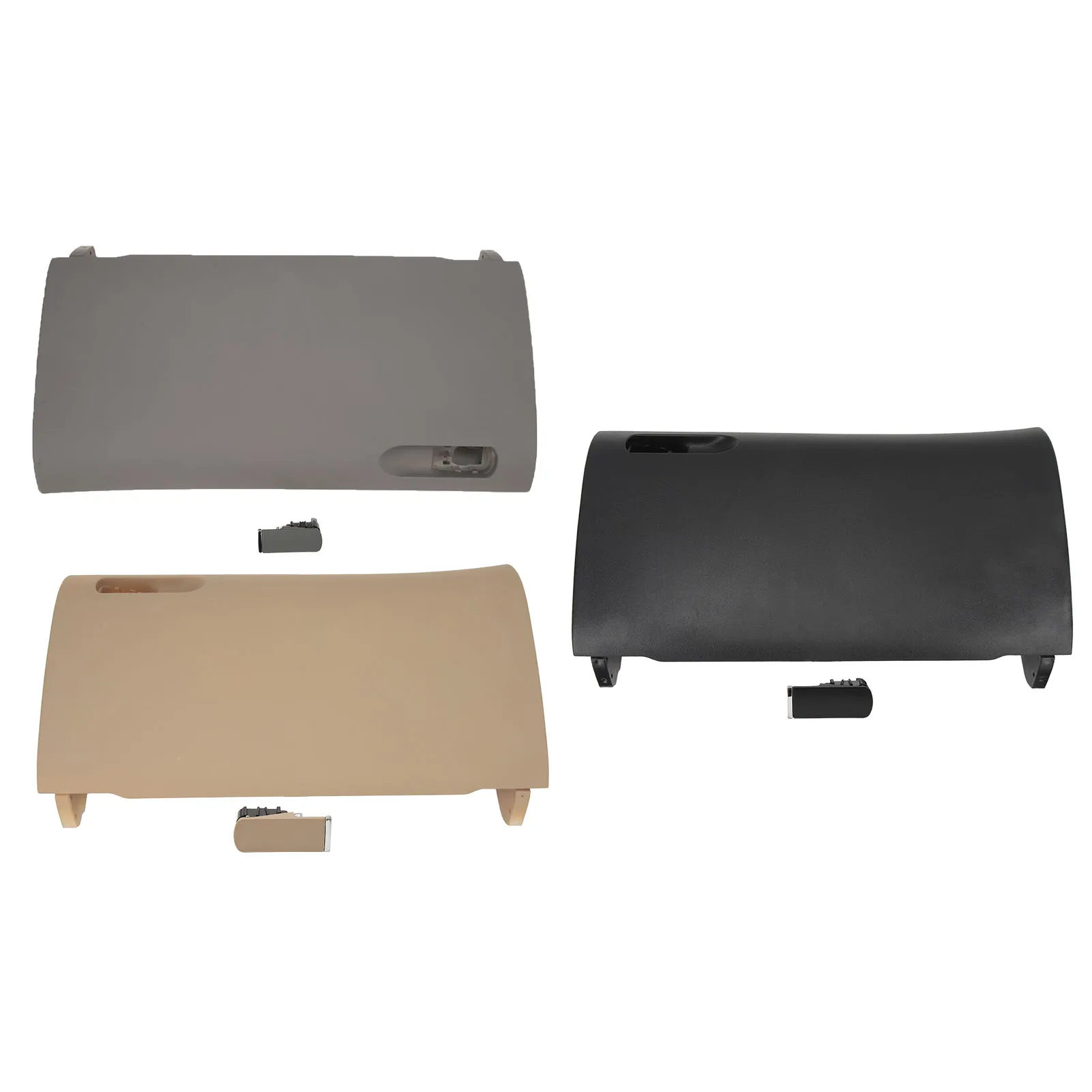 글로브 박스 뚜껑 충격 방지 ABS 정밀 핏, 손쉬운 청소 콘솔 글로브 박스 커버, A4 B7 2001 2008, 8E1857124A