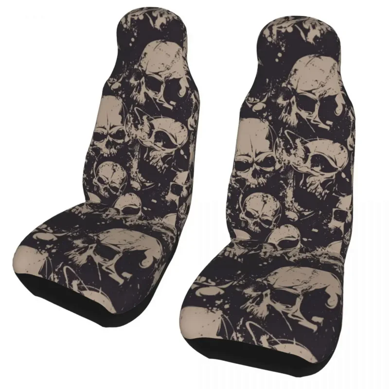 

Cool Skull Universal Cover for most cars AUTOYOUTH Car Seat Mat Polyester Hunting