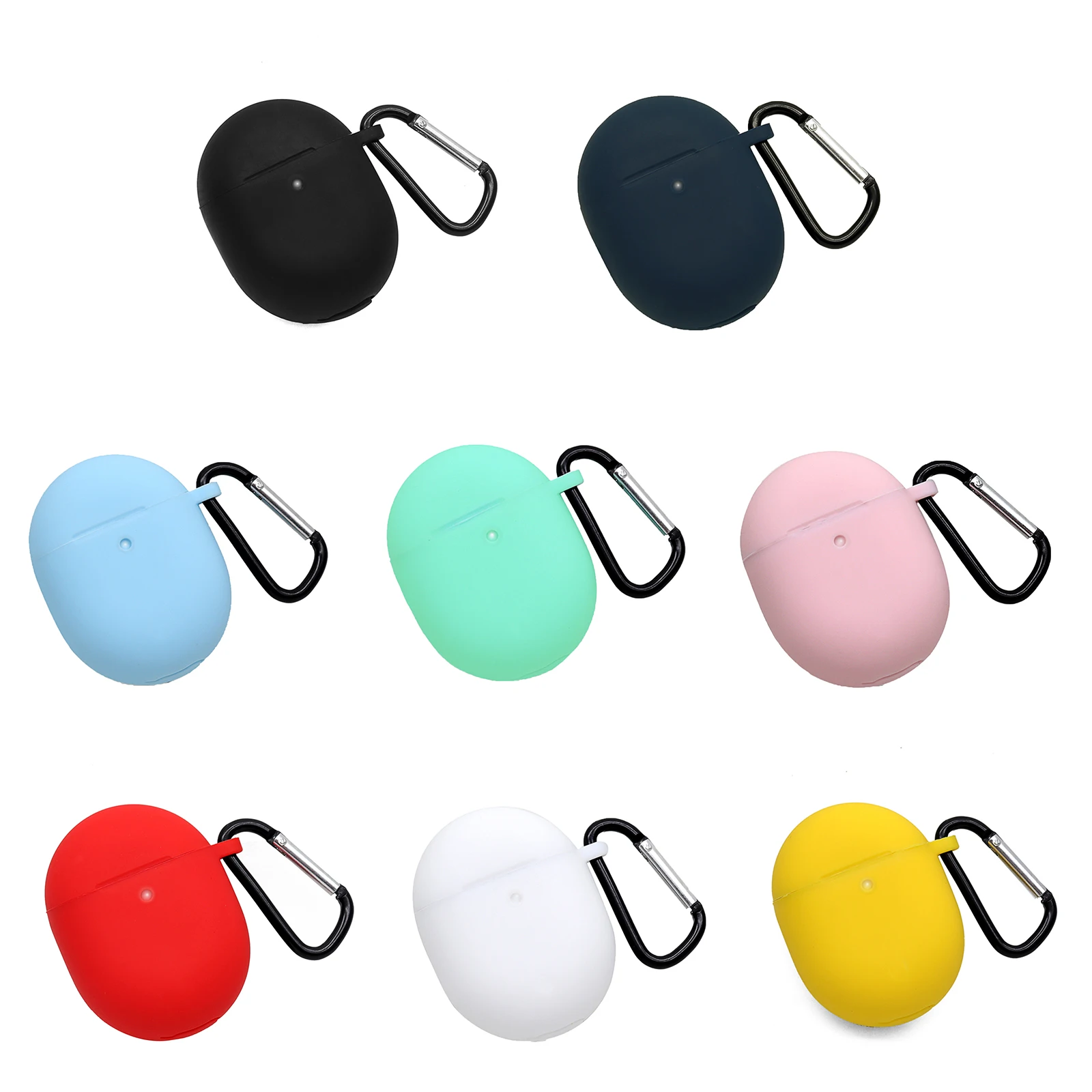 

Colorful Earbuds Case Cover Earphones Skin Cover Protective Carrying Case with Keychain Hook Used for Pixel Buds Pro Dropship
