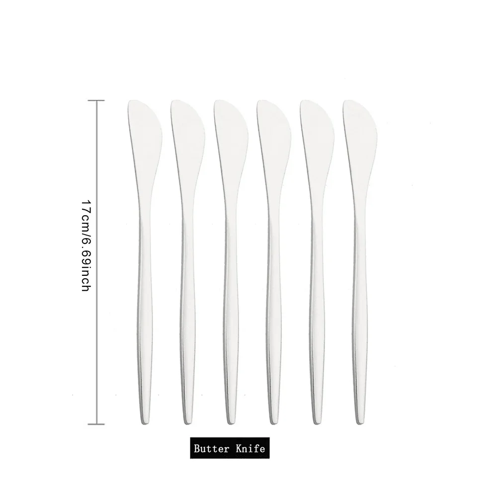 6Pcs Butter Knife