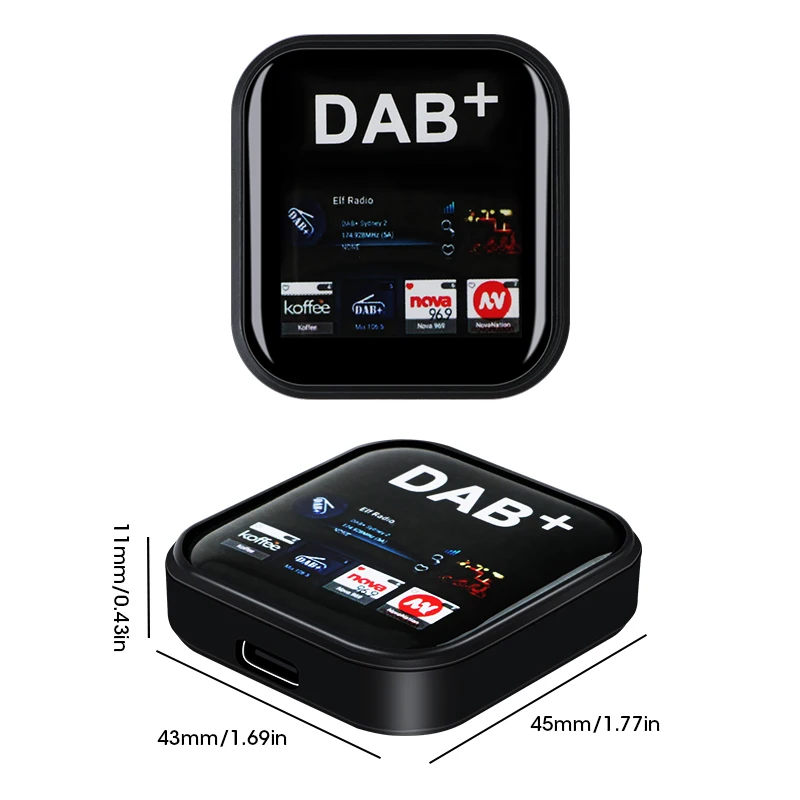 Dab Antenna Srnubi DAB+ Modules USB Adapter Android Car Radio GPS Stereo Receiver Player For European Universal