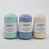 100g 420M 2mm Sequin & Bead cotton yarn DIY Knitted decoration Hand crochet KNITTING YARN 4