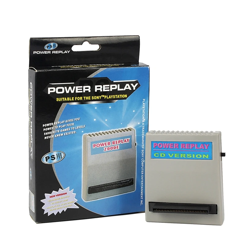 H052 Console Di Gioco Ps Power Replay Action Card Adattatore Per Cartuccia Di Gioco Per Ps1