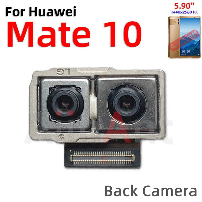 Aiinant módulo de cámara frontal y trasera, Cable flexible para Huawei Mate 9, 10 Lite Pro, piezas de repuesto de teléfono