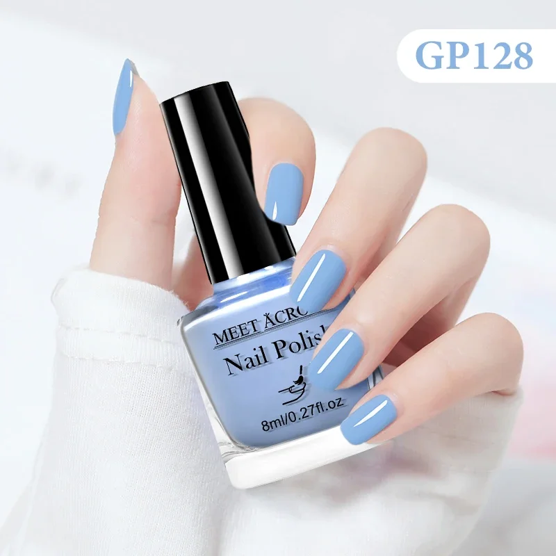 Vibrant Quick-Dry Water-Based Nail Polish Collection - 48 Long-Lasting Colors