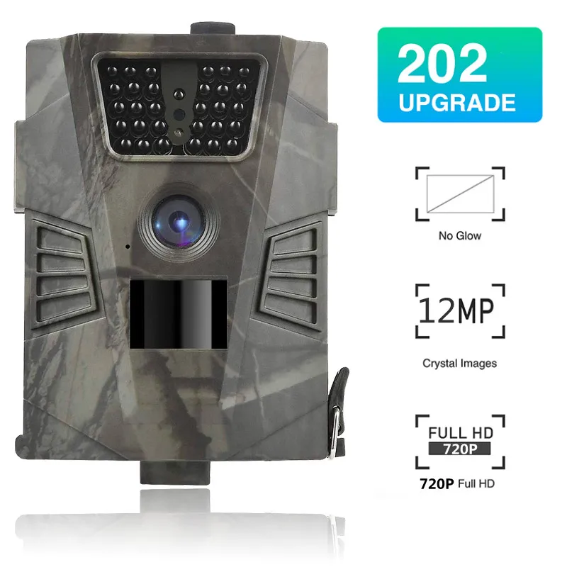 Trail Camera 12MP 1080P Wildlife Scouting Hunting Camera Night