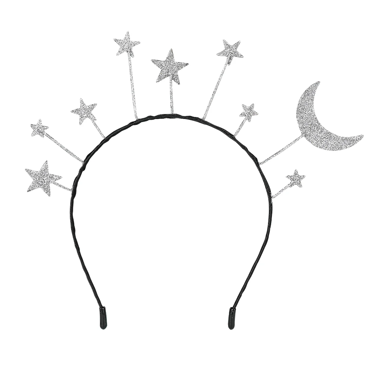 

Glitter Headband Christmas Cosplay Halloween Costumes Aldult Flash Hairband Creative Stars Moon Man