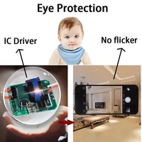 1 шт. 220 В светодиодная лампа E27 с цоколем, бытовая энергосберегающая лампа 20 Вт, 30 Вт, 40 Вт, 60 Вт, 100 Вт, внутреннее освещение, летающая тарелка, ампула E27 — изображение 4