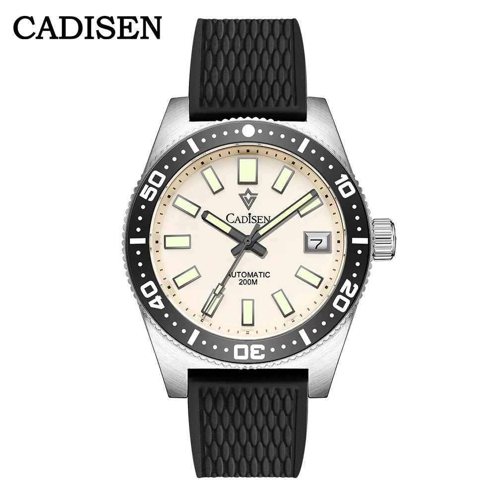 CADISEN New 38mm Diver Mens Watch Japan NH35A Automatic CADISEN New 38mm Diver Mens Watch Japan NH35A Automatic