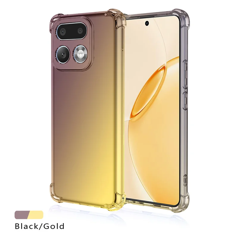Shockproof Gradient TPU Protective Clear Cover Case