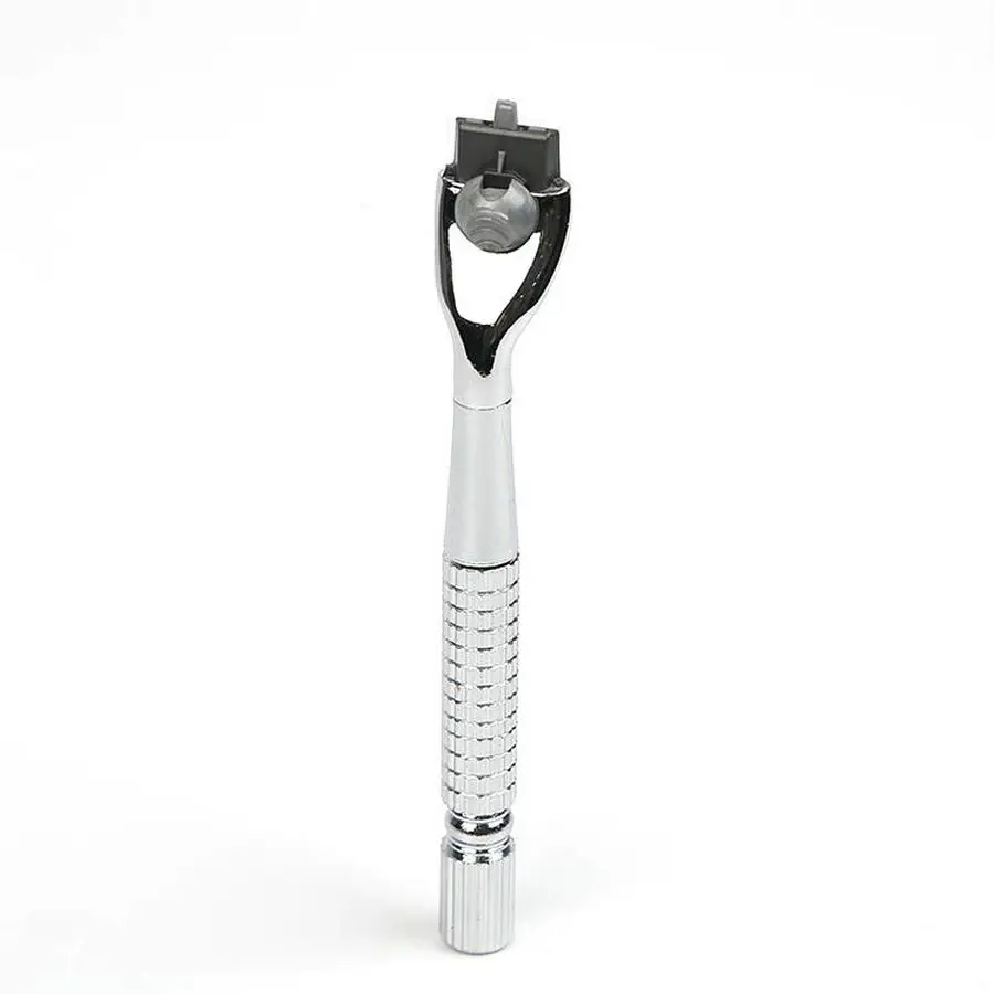Men 's Manual Razor Handles for Mach 3 Razor Blades ，Replaceable Razor Blade Holder 2