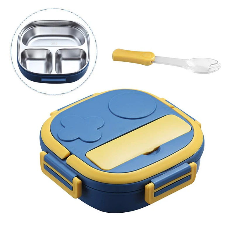 

Outing Tableware 304 Portable Stainless Steel Lunch Box Baby Children Student Outdoor Camping Picnic Food Container Bento Box