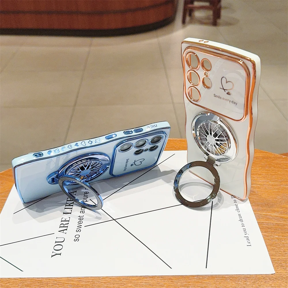 Gyroscope Rotating Bracket Wave Frame Case Cover