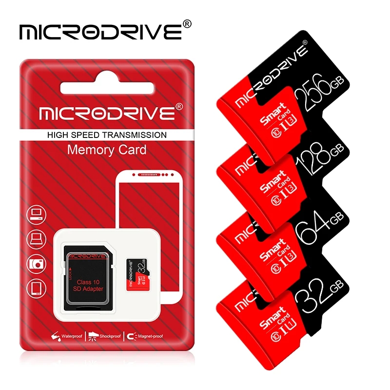 thumbnail image 5 of Tarjeta de memoria flash de 256 GB, 128 GB, V10, microtarjeta de memoria de 32 GB, 16 GB, 8 GB, tarjeta TF, 4K, clase 10, 64 GB, tarjeta mini SD U3 para teléfono, 5 of 5