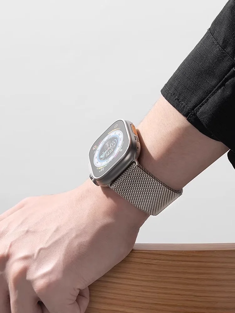 Titanium Milanese Loop Watch Strap - Premium Accessory Collection