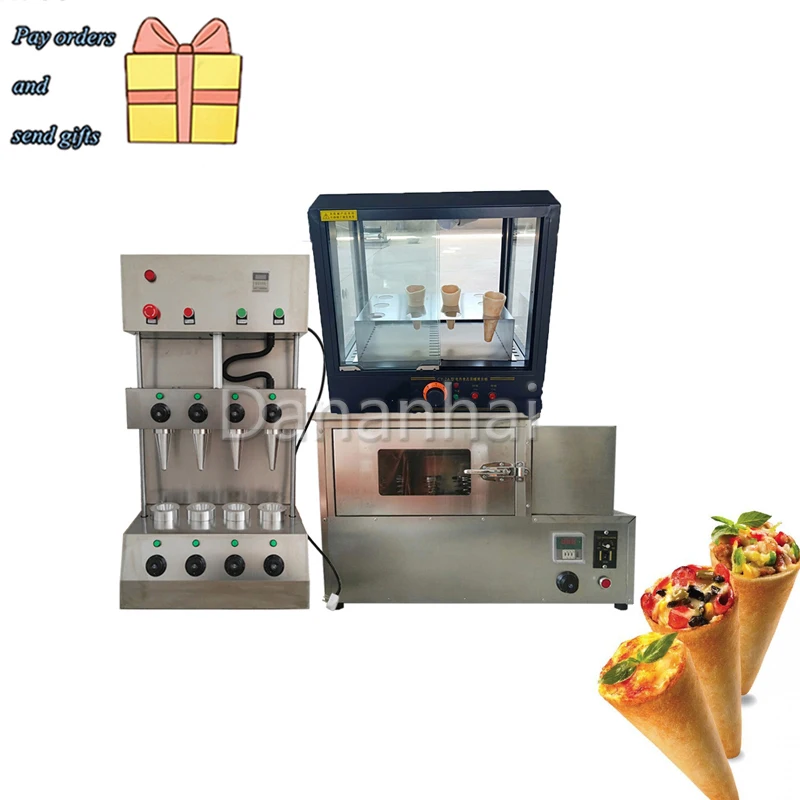 High Quality Industrial Pizza Cone Machine, Stainless Steel Egg Tube Oven Machine