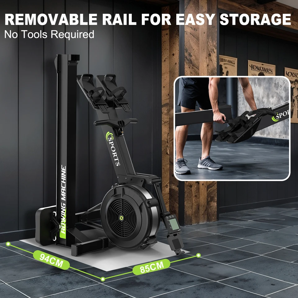 MASKHÄL Home Rowing Machine MK270, Entraînement Au Rameur à