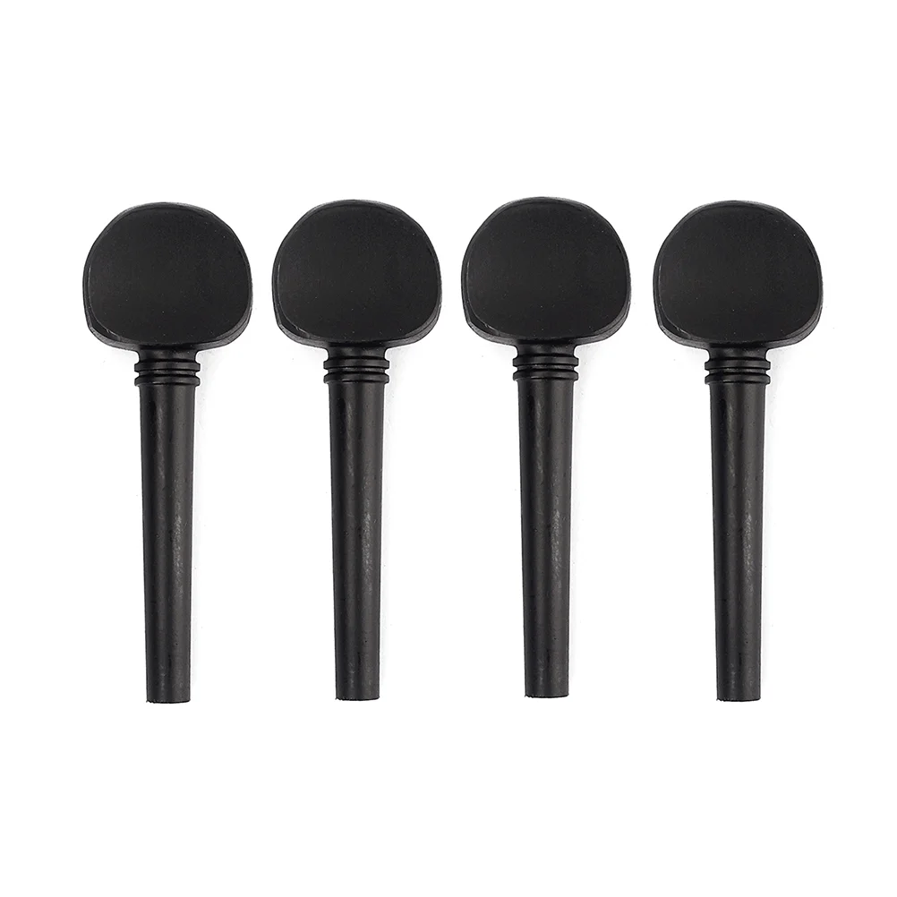 

Wooden Ebony Cello Pegs Cello Shaft Handle Musical Instruments Wood Cello Accessories Parts (Not Perforated)