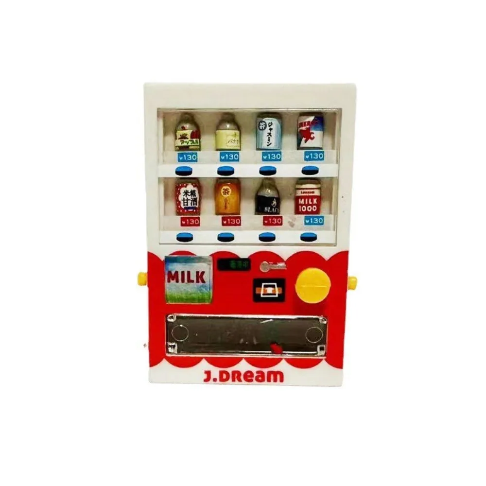1: 12 Doll House Simulation Drinks Vending Machine Educational Mini Personality Stimulate Imagination Learning Shopping Game 6