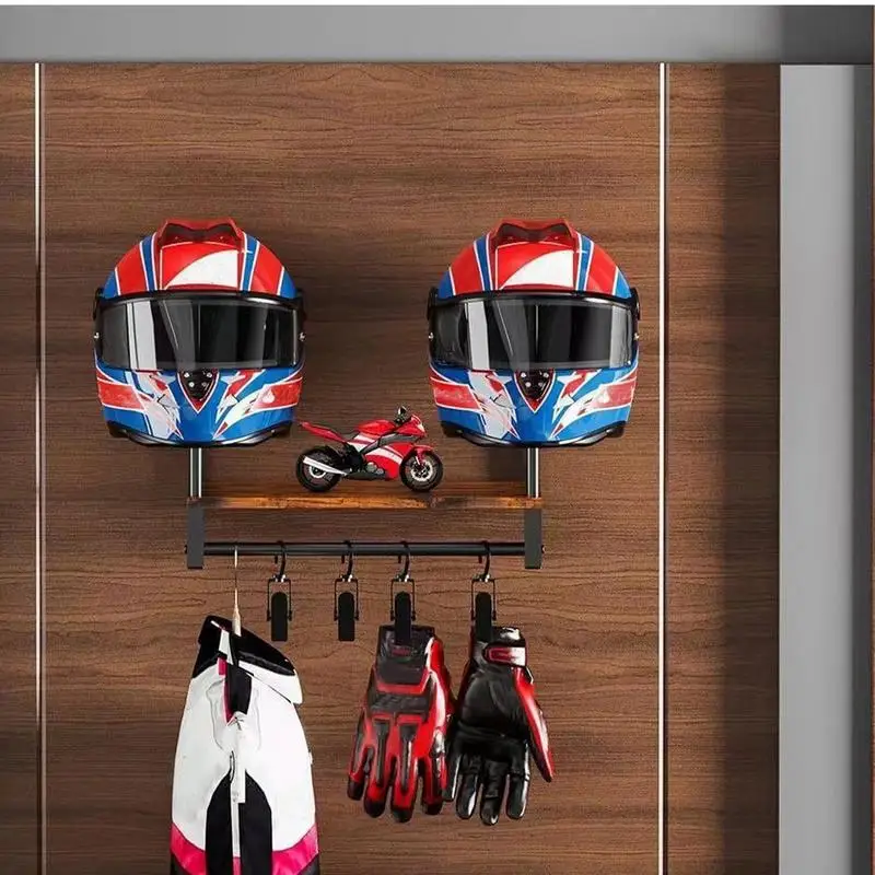 Bike Helmet Storage Solutions NANAGIFTREE Helmet Rack Wall